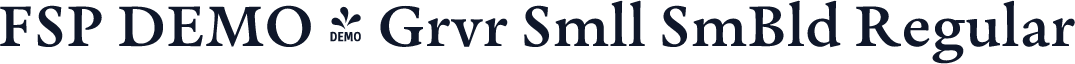 FSP DEMO - Grvr Smll SmBld Regular