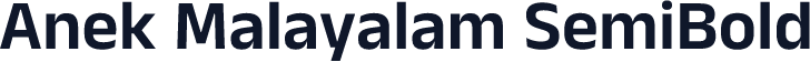 Anek Malayalam SemiBold