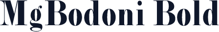 MgBodoni Bold