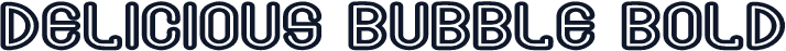 DELICIOUS BUBBLE Bold