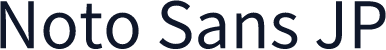 Noto Sans JP