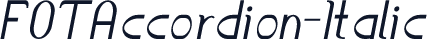 FOTAccordion-Italic