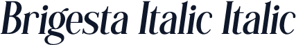 Brigesta Italic Italic