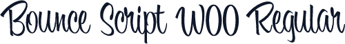 Bounce Script W00 Regular