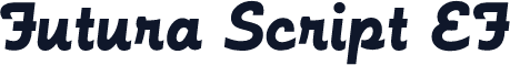 Futura Script EF