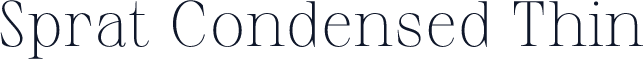 Sprat Condensed Thin