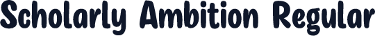 Scholarly Ambition Regular