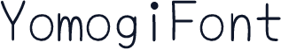 YomogiFont