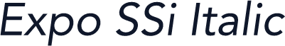Expo SSi Italic