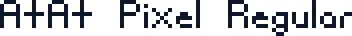 AtAt Pixel Regular