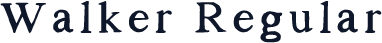 Walker Regular