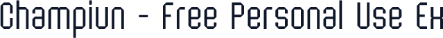 Champiun - Free Personal Use Ex