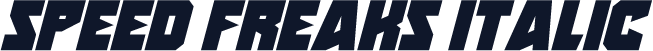 Speed Freaks Italic