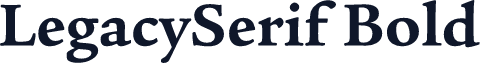 LegacySerif Bold