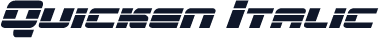 Quicken Italic