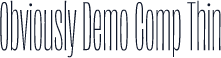 Obviously Demo Comp Thin