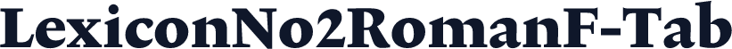 LexiconNo2RomanF-Tab