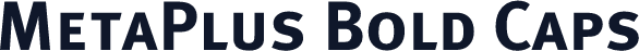 MetaPlus Bold Caps
