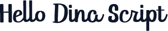 Hello Dina Script