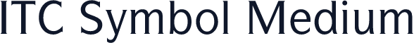 ITC Symbol Medium