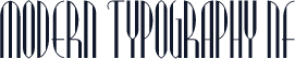 Modern Typography NF