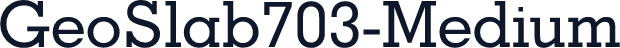 GeoSlab703-Medium