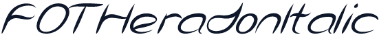 FOTHeradonItalic