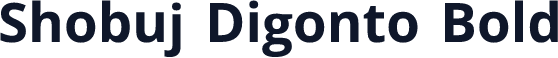 Shobuj Digonto Bold