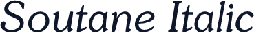 Soutane Italic