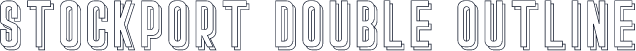 Stockport Double Outline