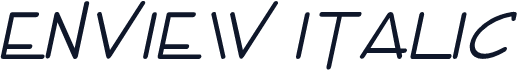 Enview Italic