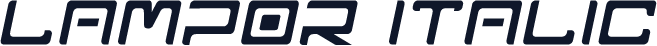 LAMPOR Italic