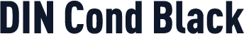 DIN Cond Black