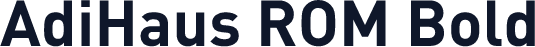 AdiHaus ROM Bold