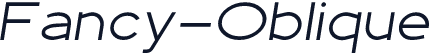 Fancy-Oblique