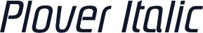Plover Italic