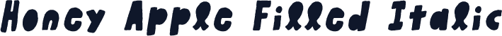 Honey Apple Filled Italic