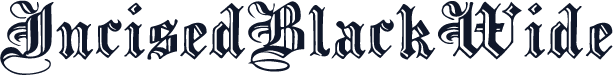 IncisedBlackWide