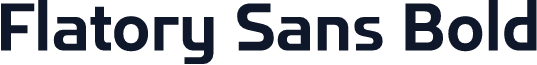 Flatory Sans Bold