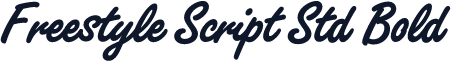 Freestyle Script Std Bold