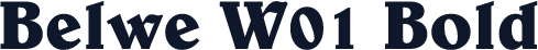 Belwe W01 Bold