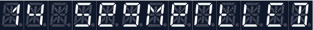 14 SegmentLED