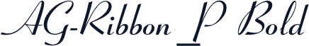 AG-Ribbon_P Bold