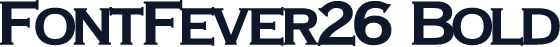 FontFever26 Bold