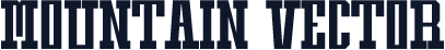 Mountain Vector