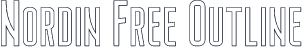 Nordin Free Outline