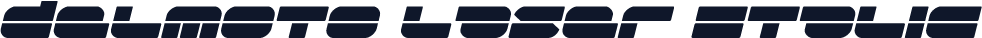 Delmoto Laser Italic