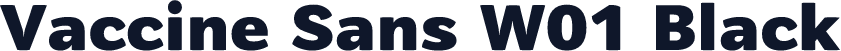 Vaccine Sans W01 Black