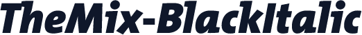 TheMix-BlackItalic
