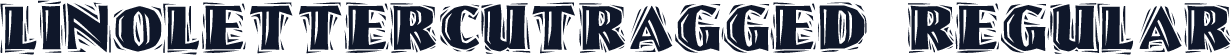 LinoLetterCutRagged Regular